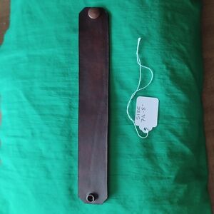 Handmade leather bracelet